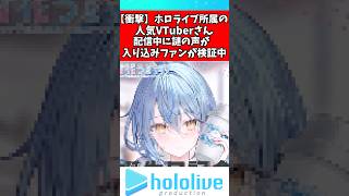 雪花ラミィ配信中に謎の声が入り込んでしまう⁉️#雪花ラミィ #ホロライブ #vtuber