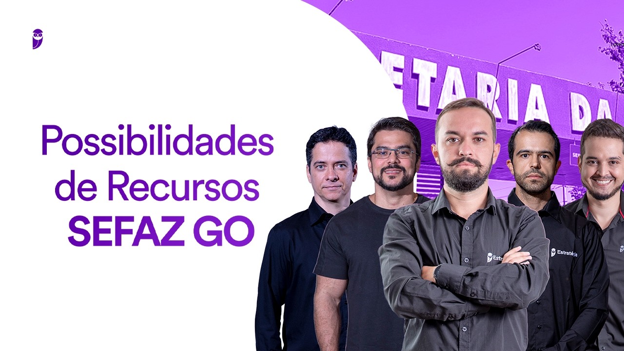 Possibilidades de Recursos SEFAZ GO