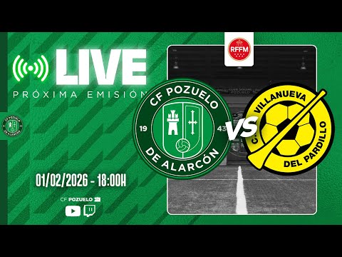 🔴 DIRECTO | CF POZUELO JUVENIL A 🆚 CDE NUEVO VILLANUEVA DEL PARDILLO | J18