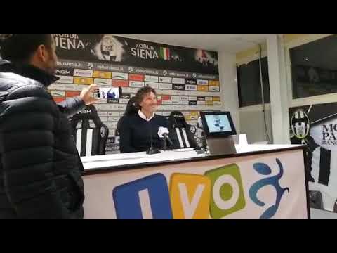 Robur Siena-Pontedera 2-0, Coppa Italia: Dal Canto