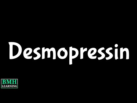 Desmopressin nasal spray, 10 mcg, packaging size: 10ml