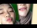 Live Tiktok Hijab Halu Suka Gigit Bibir