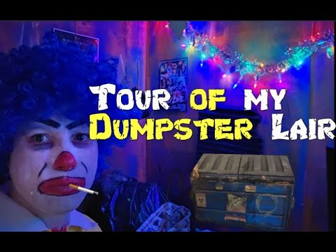 Tour of my new Gaming Dumpster Lair