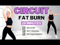 28 MIN PROGRESSIVE CIRCUIT NO EQUIPMENT Full Body Home Workout All Standing No Jumping