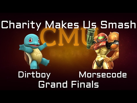 Charity Makes Us Smash Project M Bracket Grand Finals - Dirtboy (Squirtle) vs. Morsecode (Samus)