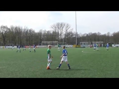 Jonathan O12-1 -  SV Houten O12-1 zaterdag 9 april 2016
