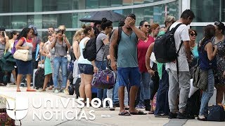 Historias de preocupación en aeropuertos de Puerto Rico tras el devastador paso del huracán María