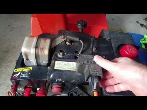 Ariens ST824 Snowblower start