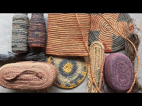 How to make a Raffia Basket Part 2 - more advanced skills with Craft School Oz