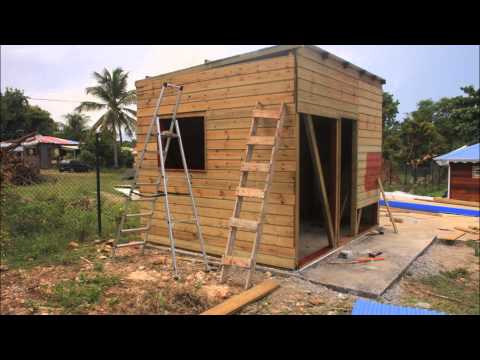 comment construire abris de jardin en bois