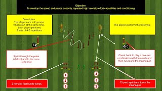 DYNAMIC SPEED ENDURANCE CIRCUIT / FOOTBALL CONDITIONING