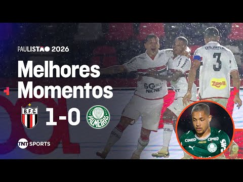 VERDÃO JOGA COM UM A MAIS, TEM GOL ANULADO, E LEVA GOL EM BALAÇO DE FORA | BOTAFOGO-SP 1X0 PALMEIRAS