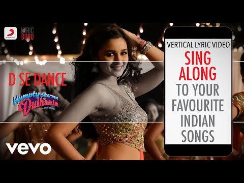 D Se Dance - Humpty Sharma Ki Dulhania|Official Bollywood Lyrics|Vishal|Anushka|Shalmali