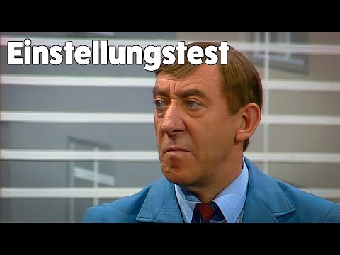 Dieter Hallervorden & Rotraud Schindler - Einstellungstest