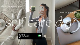 SELF CARE DAY | birthday prep, mini home reset, minimalistic makeup routine + more!