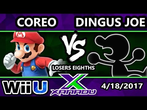 S@X 198 - Coreo (Mario) Vs. Dingus Joe (G&W) - SSB4 Losers Eighths - Smash Wii U