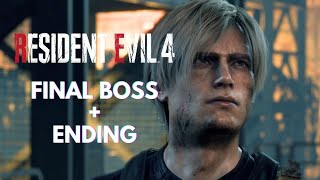 Resident Evil 4 Remake: Final Boss Fight & Ending