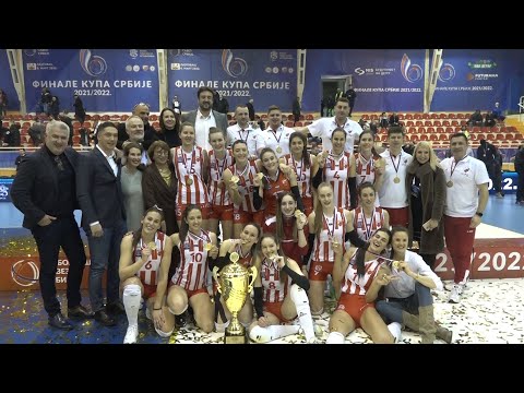 Trofej se vratio kući - odbojkašice Zvezde osvojile Kup Srbije
