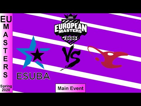 eSuba vs mousesports Highlights | EU Masters Main Stage Spring Split Day 8