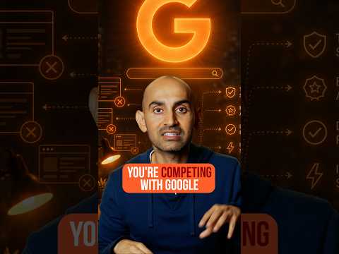 Video Thumbnail: Google Is Now Your Biggest Competitor #shorts
