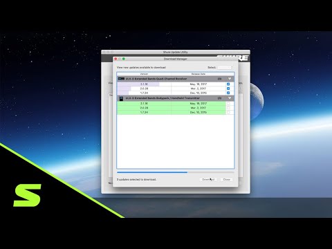 SUU - Shure アップデートユーティリティ - Shure 日本