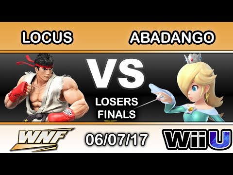 WNF 2.5 - Locus (Ryu) Vs. LG | Abadango (Rosalina) Losers Finals - Smash Wii U