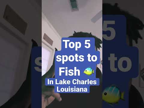 Top 5 spots to Fish 🐠 in Lake Charles Louisiana #bestfishingspots #fishinglife #louisianafishing