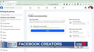 What the Tech: Facebook Creators