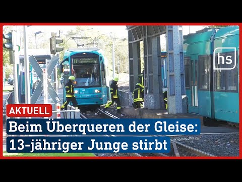 13-Jähriger stirbt bei Straßenbahn-Unfall in Frankfurt | hessenschau