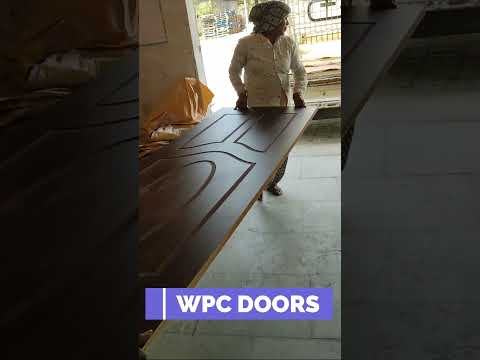 Standard wpc wood door, for home and office