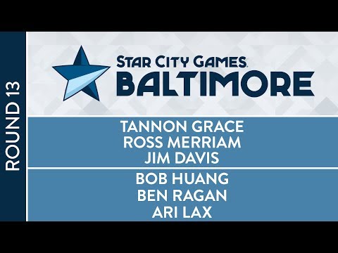 SCGBALT: Round 13 - Grace, Merriam, Davis VS Huang, Ragan, Lax [Team Constructed]