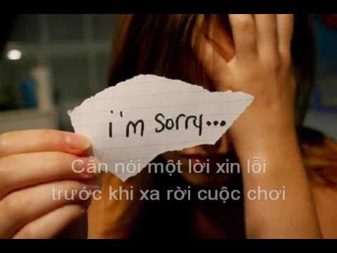 Cần nói một lời xin lỗi Sheet - Quỳnh Lan