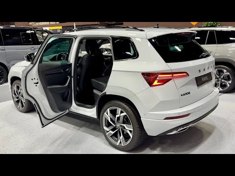 New SKODA KAROQ 2025 - PRACTICALITY test, phone holders, ski hatch & trunk space