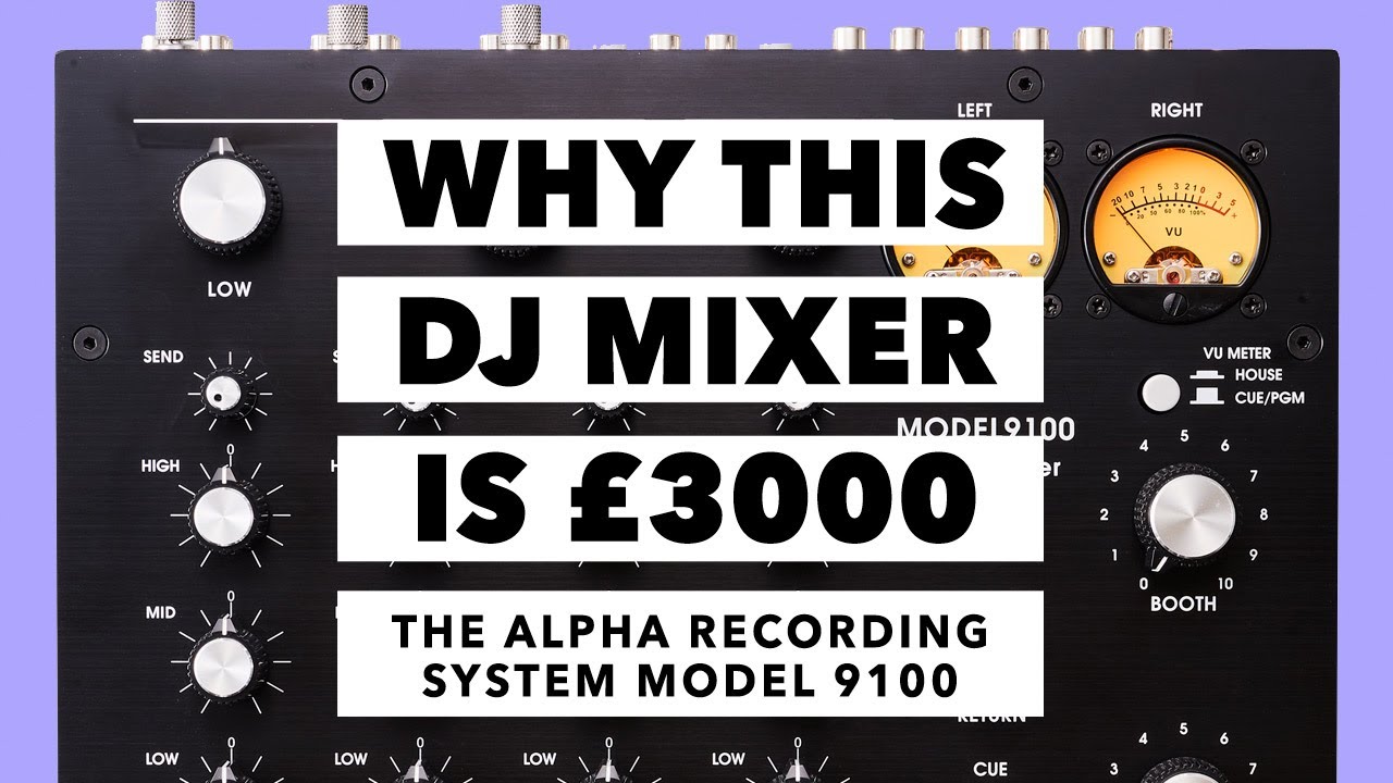 Why This Rotary Mixer Costs £3000 - The Alpha Recording System Model 9100