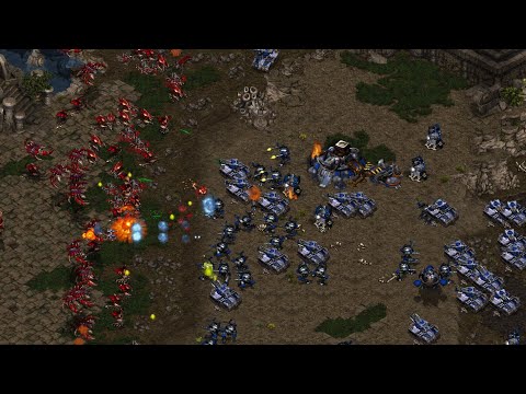 JaeDong vs Terran Mech Ladder Battle  - Starcraft Broodwar