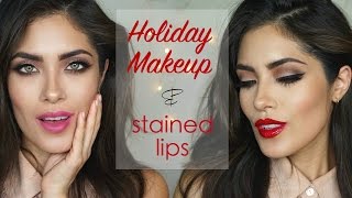 Holiday Makeup Tutorial: Creating a Rosie Lip Stain