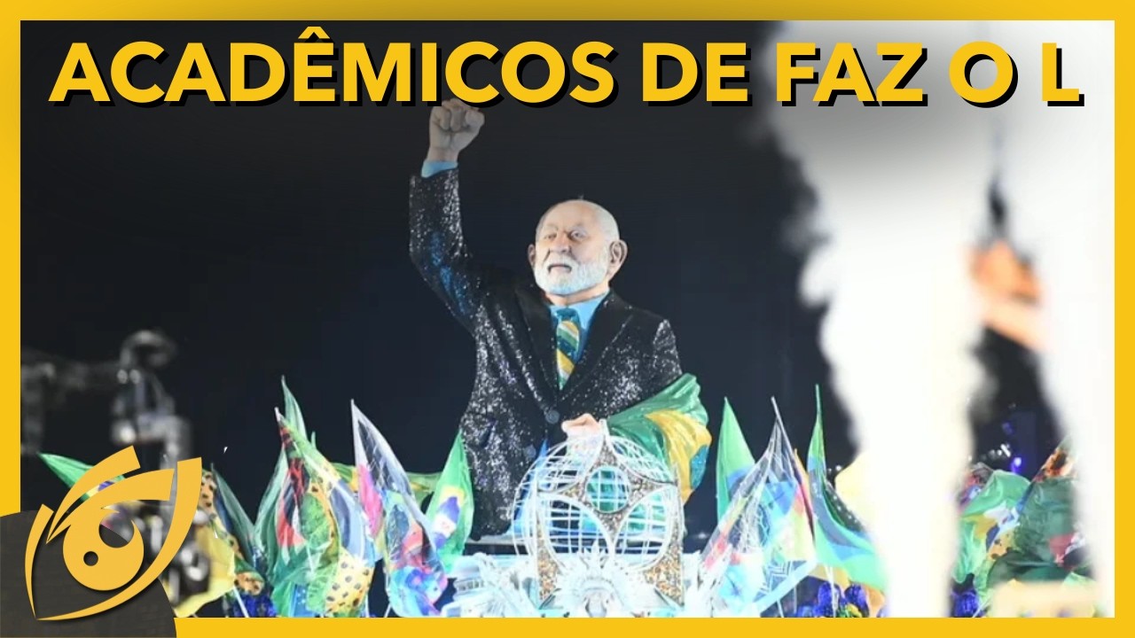 Desfile de Carnaval faz PROPAGANDA ELEITORAL antecipada de Lula e audiência da Rede Globo DESPENCA