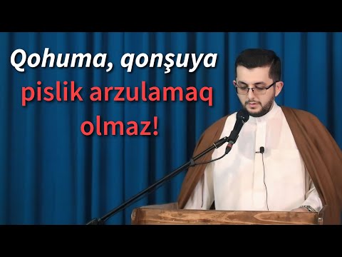 Qohumluq və qonşuluq əlaqələri - Cümə xütbəsi - Hacı Bəşir Mənsurov