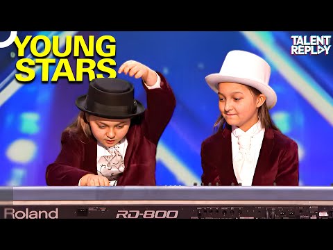 Elias & Zion: 9-Year-Old Twins Amaze with Piano Act | America's Got Talent
