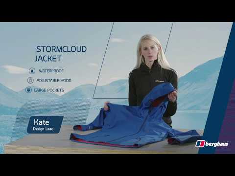 Jaqueta impermeável masculina Stormcloud da Berghaus