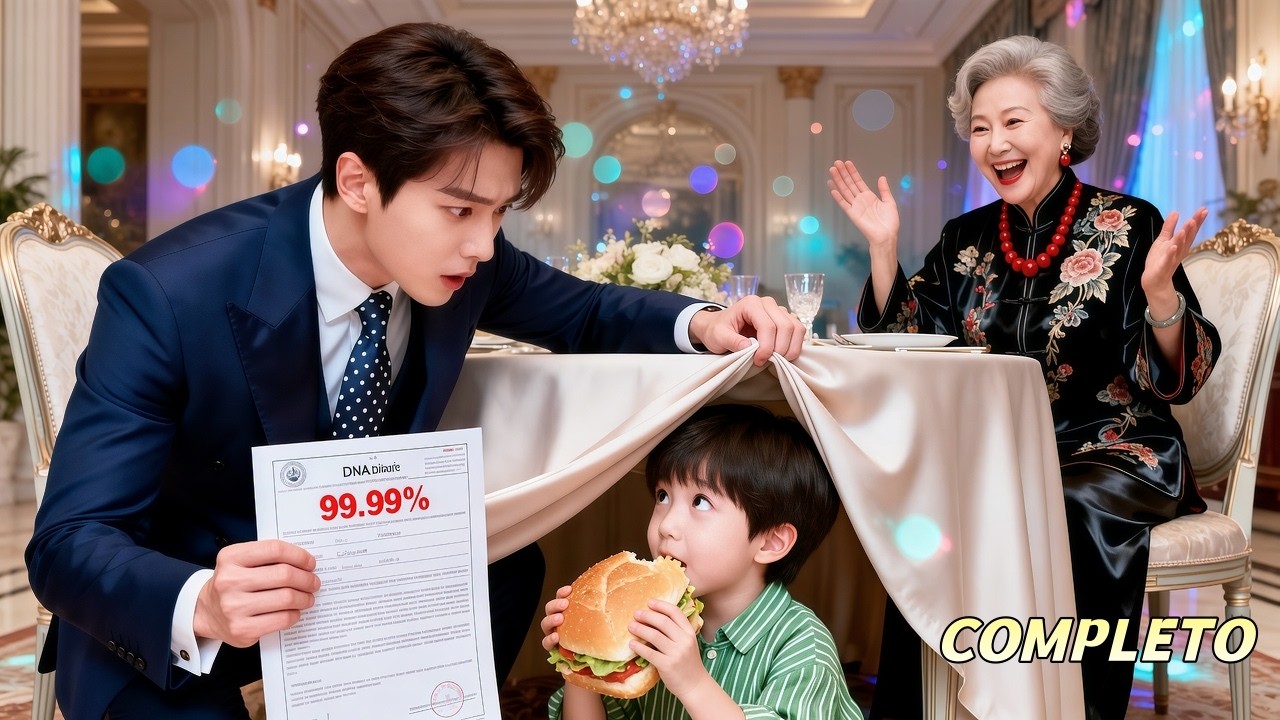 🎉 Vovó enlouqueceu! O ladrãozinho do sanduíche é o FILHO do CEO Bilionário!