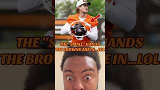 The Cleveland Browns are in very TINY HANDS!!! #funny #browns #shedeursanders #nfl