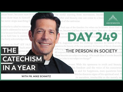 Day 249: The Person in Society — The Catechism in a Year (with Fr. Mike Schmitz)