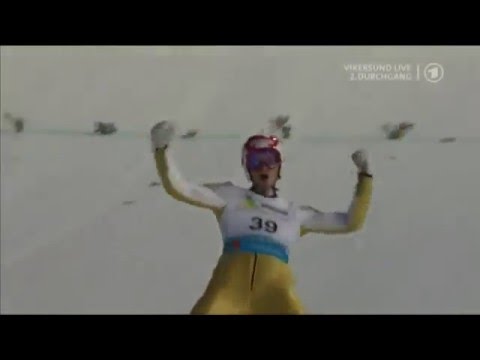 Robert Kranjec Vikersund 2012 244m - PB Deutsch