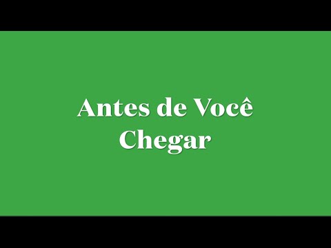 Antes de Você Chegar (AI sketch)