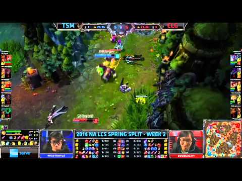 NA LCS Spring 2014 W2D1 Highlights