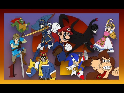 Super Smash Bros. the animation - part 1 (FAN MOVIE)
