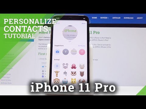 How to Add Photo to Contact in iPhone 11 Pro - Personalize Contacts