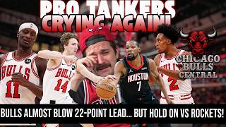 Bulls ALMOST Blow 22-Point Lead… But HOLD ON vs Rockets!