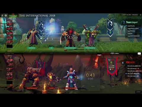 [EN] Liquid vs PSG.LGD BO2 - The International 2018 Group Stage Day 1